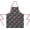 Black Floral, variant on Floral Aprons for Women Adjustable Kitchen Apron with Pockets Cotton Linen Chef Cooking Apron for Spring