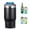 Black, variant on NCQ 4 in 1 Stainless Steel Can/Bottle Insulator, 14oz Two-Way Lids SUS Insulated Can Cooler, Beer Bottle holder (White)