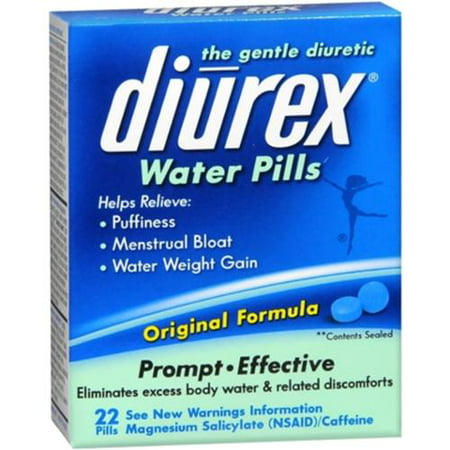 DIUREX pilules d'eau 22 Chaque (pack de 3)