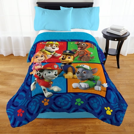 Paw Patrol Find Your Wag Kids Bedding Sherpa Twin Full Comforter