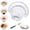 1Pc, variant on Glass Shell-Shaped Dumpling Plate, Glass Shell Dumpling Tray with Sauce Plate Snack Dessert, Dumplings Storage for Home Kitchen Use and Weddings