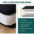 thumbnail image 6 of ABORON Folding Futon Mattress, Japanese Tatami Floor Mattress for Adults, Extra Thick Foldable Sleeping Pad Mattress for Floor, Sofa Bed and Camping, 6 of 13