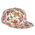 thumbnail image 2 of Uemuo Pineapple Flower Pattern Women's Baseball Cap,Straight Brim Hat,Golf Dad Hat,Travel Hat,Sun Protection Cap,Everyday Accessory, 2 of 9
