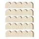 thumbnail image 1 of 10 molduras decorativas de madera en forma de abanico para vallas. 40 cm x 9 cm x 03 cm, 1 of 9