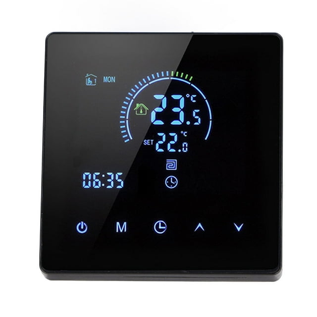 Écran LCD Intelligent, Fonction de Programmation, Contrôle de la Température, Thermostat Intelligent, Grand Application, Écran LCD, Programmable, Thermostat de Chauffage Électrique, Hôtel,