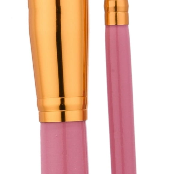 Kit de pinceles de maquillaje perfecl 2pcs funciones profesion Polvo Base Rubor Corrector oro