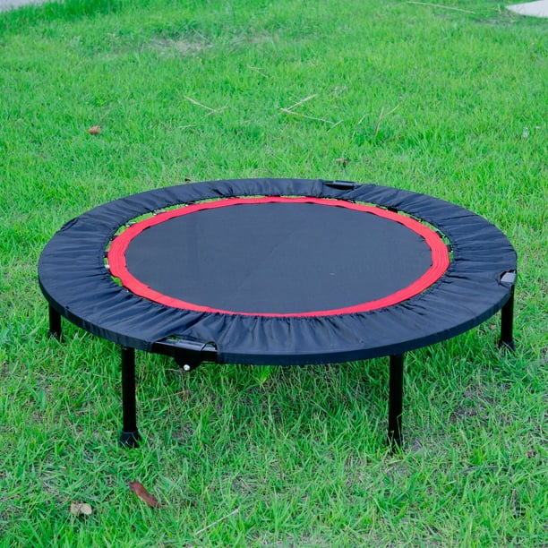 Mini Boys' Trampoline, Indoor Mini Trampoline with Foam 6 Foldable Legs
