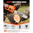 thumbnail image 2 of Cadena para motosierra NEO-TEC, 18 pulgadas, 0.325, paso 0.050, calibre 72DL, 2 of 7