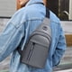 thumbnail image 1 of Sling Multi-Layer Backpack Bag Travel Hiking Backpack Chest Bag With Front Pocket USB Charging Port Casual Shoulder Bag, 1 of 8
