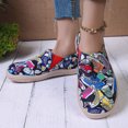 thumbnail image 2 of Tenis Mujer Womens Shoes Casual Women Footwear Casual Shoes Big Size Printing Walking Shoes Black 38, 2 of 7