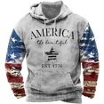 thumbnail image 1 of Pull 3d Nouveau Pull pour Hommes Mode Mode Urbaine Chandail à Capuchon US, 1 of 2