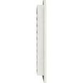 thumbnail image 4 of 12"W x 36"H Arch Top Gable Vent (17"W x 41"H Frame Size): Primed, Functional, Rough Sawn Western Red Cedar Gable Vent w/ 1" x 4" Flat Trim Frame, 4 of 13