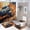 Color, variant on Neon Offroad Jeep Forest Shower Curtain Set 4PCs with Hooks Waterproof Bathroom Toilet Mat Lid Decor