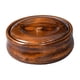 thumbnail image 2 of Cuenco de madera multiusos redondo para ensalada, cuenco de ramen de madera para cocina 23cmx7.5cm, 2 of 9