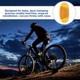 thumbnail image 7 of Uxcell 6 Pcs Oval Rear Reflectors Bike Wheel Rim Reflective Warning Reflector Orange, 7 of 7
