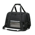 thumbnail image 1 of Comfortable Carrier Carrying Box for Puppy Cat Rabbit Breathable Black, 1 of 8