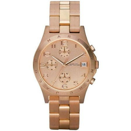 Marc by Marc Jacobs Women's MBM3074 Henry Classic Rose Gold-Tone Stainless Steel Watch with Link Bracelet
