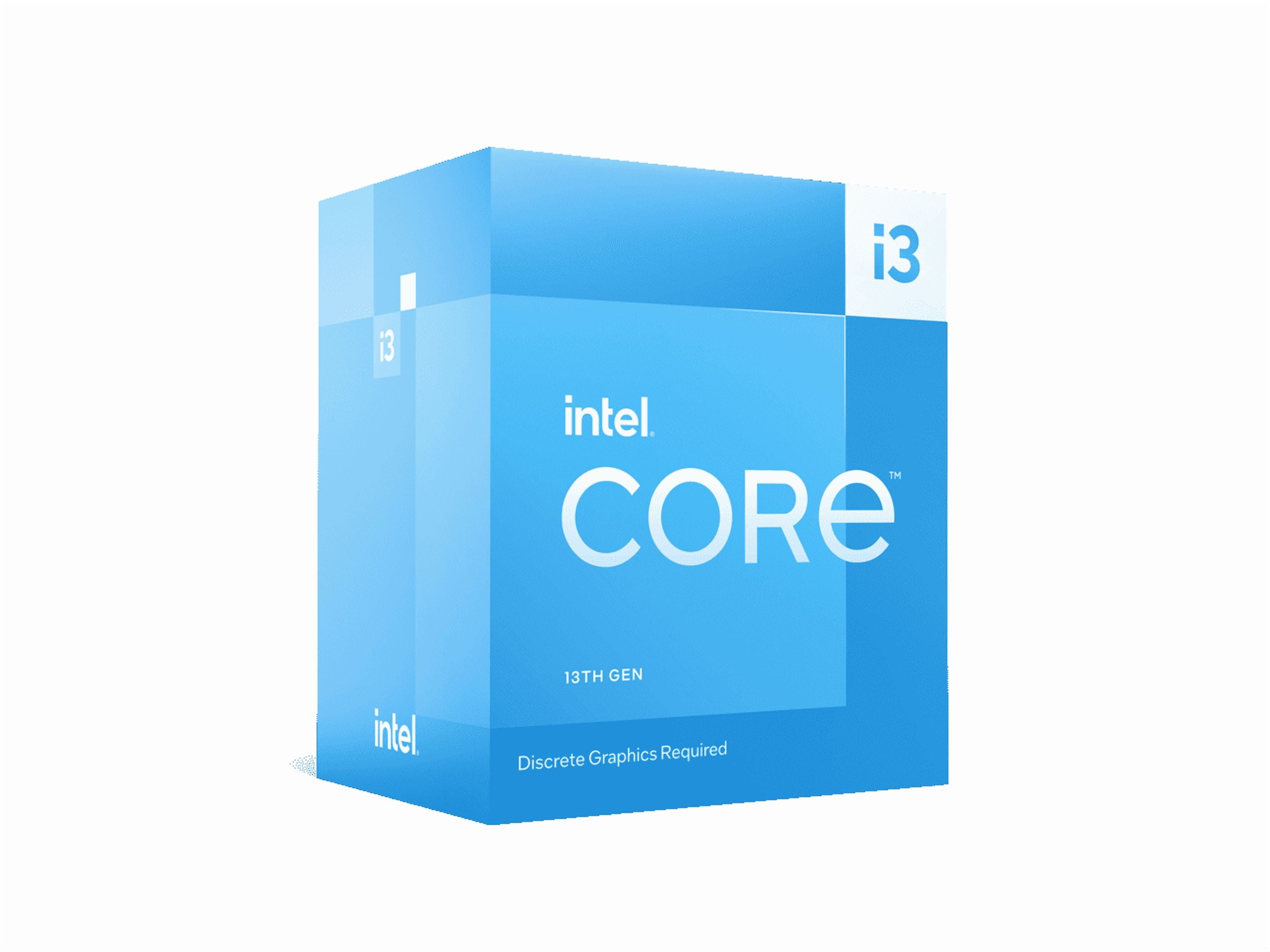 Intel Core i3-13100F CPU 1700 中古品 Intel Core i3-13100F 4 Core 3.40GHz Socket LGA-1700