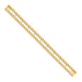 thumbnail image 2 of 14k Yellow Gold Bracelet Jackets Women's 10.5 mm 6.5 in Tennis Jacket Blank, 2 of 4