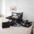thumbnail image 6 of Feelyou Magic Dragonfly Bedding Comforter Set 7pcs, Vintage Flower King Bedding Sets, 6 of 8
