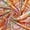 Tropical Morning, variant on Geometric Metallic Polyester Velvet Burnout On Mesh 215 GSM 43/44 Inch Fabric By The Yard For Sewing Apparel, Upholstery, Décor, & More - Tropical Morning (10 Yards)