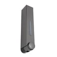 thumbnail image 3 of Wall Mounted Shampoo Dispenser, Plastic Wall Mounted Hand  Dispenser Grey Press Type Punch Free Back Stick Type  For Home For School 1 Cup,2 Cups,3 Cups, 3 of 8