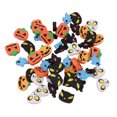 thumbnail image 1 of Halloween Design Eraser Erasers Multicolor Pencil Erasers Toppers Correction Supplies Pencil Eraser Stationery Pencil Eraser Toppers for Kids Student School Supplies Stationery, 1 of 8