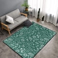 thumbnail image 2 of Green christmas Shaggy Area Rug, Rugs for Living Room Bedroom Non Slip Door Mat Indoor Carpet Machine Washable Nursery Home Decor Floor Mats for Entryway 60x39in-#, 2 of 5