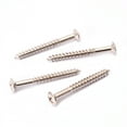 thumbnail image 4 of Guitar Neck Plate Screws Metal 4Pcs 1.75X0.19X0.04In For Strat Guitar Maintenance, 4 of 6