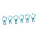 thumbnail image 2 of Small Binder Paper Clips Cute Binder Clips Innovative Cartoon  for School ANGGREK Otros, 2 of 8