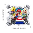 thumbnail image 1 of Pegatinas de pared 3D NQ autoadhesivas para niños 45 x 39,8 cm, 1 of 5
