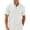White, variant on Mens Loose Fit Casual T Shirts Short Sleeve Square Texture Tshirt Solid Color Crew Neck Pullover Tops Soft Daily Casual Basic Tees