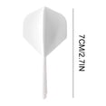 thumbnail image 4 of 5 Uds Plumas Y Ejes Integrados 2BA Tornillo en () Blanco, 4 of 4
