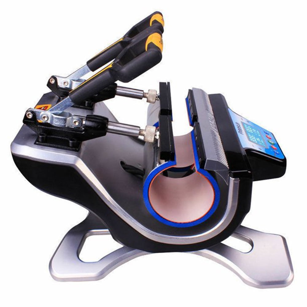 Techtongda 5in1 Mug Heat Press Sublimation Transfer Machine with Double Station