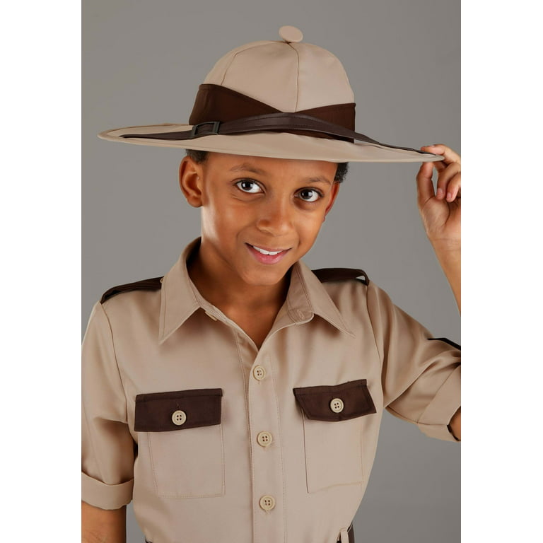 Childs Explorer Fancy Dress Kit Childrens Boys Girls Safari Costume Set  Smiffys