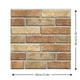 thumbnail image 3 of Simulation Wall Stickers Self-stick Kitchen Bathroom Decor, 3 of 5