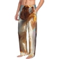 thumbnail image 6 of Honiee Rainbow English Cocker Spaniel for men - a sleek fusion of Straight Pajama Pants, versatile Lounge Pants, and cozy Sleepwear, all rolled into one-Medium, 6 of 6