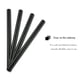 thumbnail image 4 of Delineador de ojos negro ultrafino,, antiaceite, herramienta de maquillaje de ojos de belleza de larga duración, etiqueta privada personalizada a granel （5pcs without logo, 4 of 5