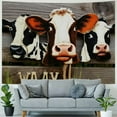 thumbnail image 4 of BCIIG Cow Theme Tapestry Wall Hanging Unique Style Graphic Tapestries Home Decor for Living Room Bedroom Farmhouse Dorm 40x30inch, 4 of 6
