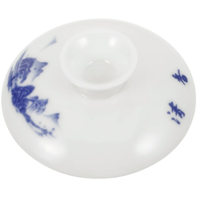 Miangastore Tea Pot Ceramic Lid Tea Kettle Replacement Ceramic Lid Tea Pot Teacup Replacement Cover