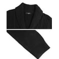 thumbnail image 6 of Purcoar Mens V-Neck Cotton Sweater Long Sleeve Cardigan Cover-up, 6 of 8