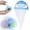 Blue, variant on HonestMatter Pet Hair Catcher for Washing Machine, Floating Laundry Lint Filter Bag with Fine Mesh, Reusable Washer Hair Trap for Lint and Debris, Pink