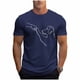 thumbnail image 2 of Tops para hombre, blusas y camisas de cuello redondo y manga corta para hombre, blusas casuales de cuello redondo con estampado de moda para hombre, blusas de cuello redondo y manga corta, camisas par, 2 of 6
