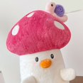 thumbnail image 4 of vnanda Soft Plush Pillow Plush Soft Mushroom Chick Stuffed Animal Bright Colors Companion Plush Toy for Kids Adults Gift, 4 of 8