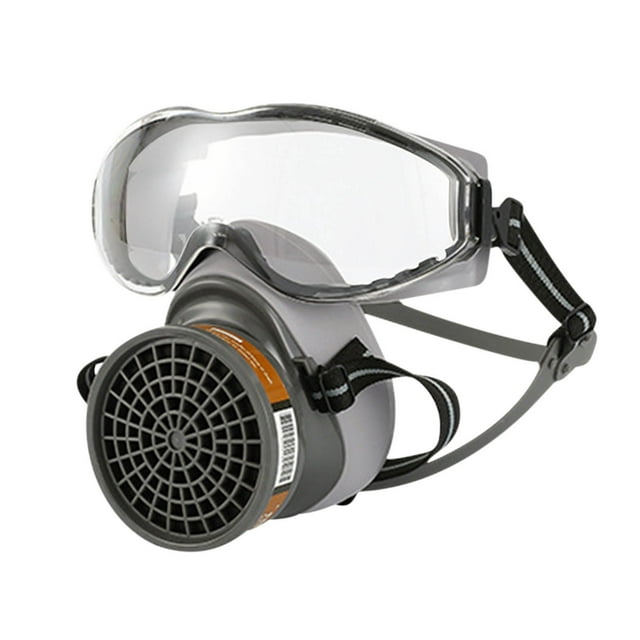 TIMIFIS Air Breathing Apparatus Reusable Face Gas Mask Cover Paint Face Cover for Work Protection Outdoor&Sport