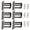 Silver, variant on Lerpwige 6Pcs Aluminum Alloys Bed Frame Legs Adjustable Height Furnitures Feet Bed Bottom Load-Bearing Bracket