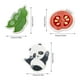 thumbnail image 3 of Esponjas de pulpa de madera comprimida con formas de pandas, tomates y otros motivos adorables para lavar los platos, 3 of 8