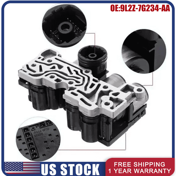 Remanufactured Woudy Solenoid Block Pack for Aviator/Explorer/Sport 5R55S 5R55W 58879WD 9L2Z-7G234-AA