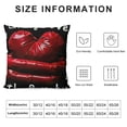 thumbnail image 5 of YINGXI  Sisters Reminder Gift from Sister Soft Velvet Pillow Cover Even When I'm Not Close by I Want You to Know I Love and I¡¯m So Proud of You Always Linen Decorative Cushion Pillowcase 24x24in, 5 of 5