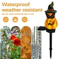 thumbnail image 7 of Solar Outdoor Garden Halloween Lantern, Resin Ghost Festival Craft, Ground Insertion Decoration for Yard, Lawn, Porch, and Party Display, 7 of 7